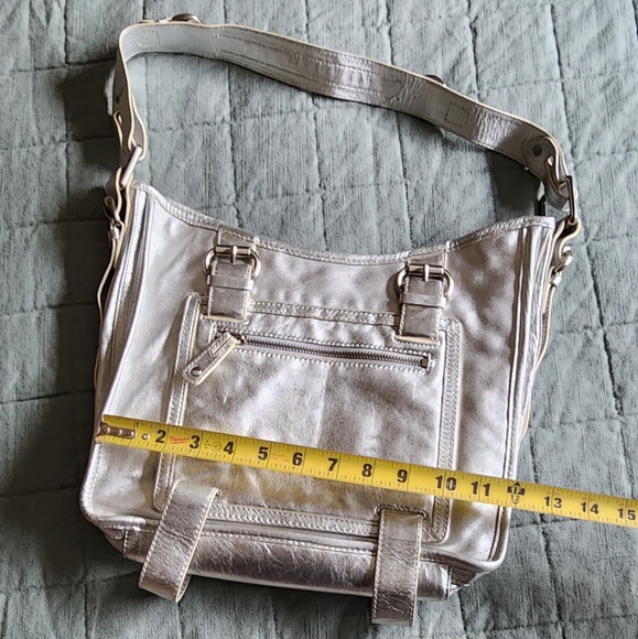 Etienne: (collection privee) Silver Leather Bag - Picture 13 of 16
